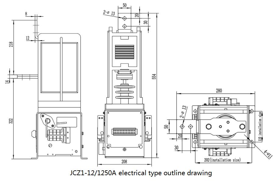 jcz1-7.2-12 vacuum contactor