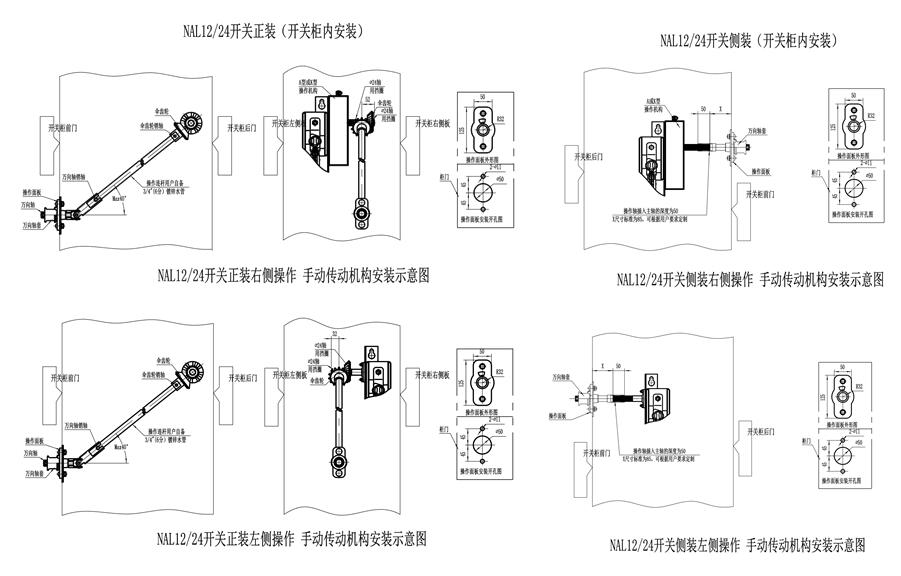NAL12/24开关安装图